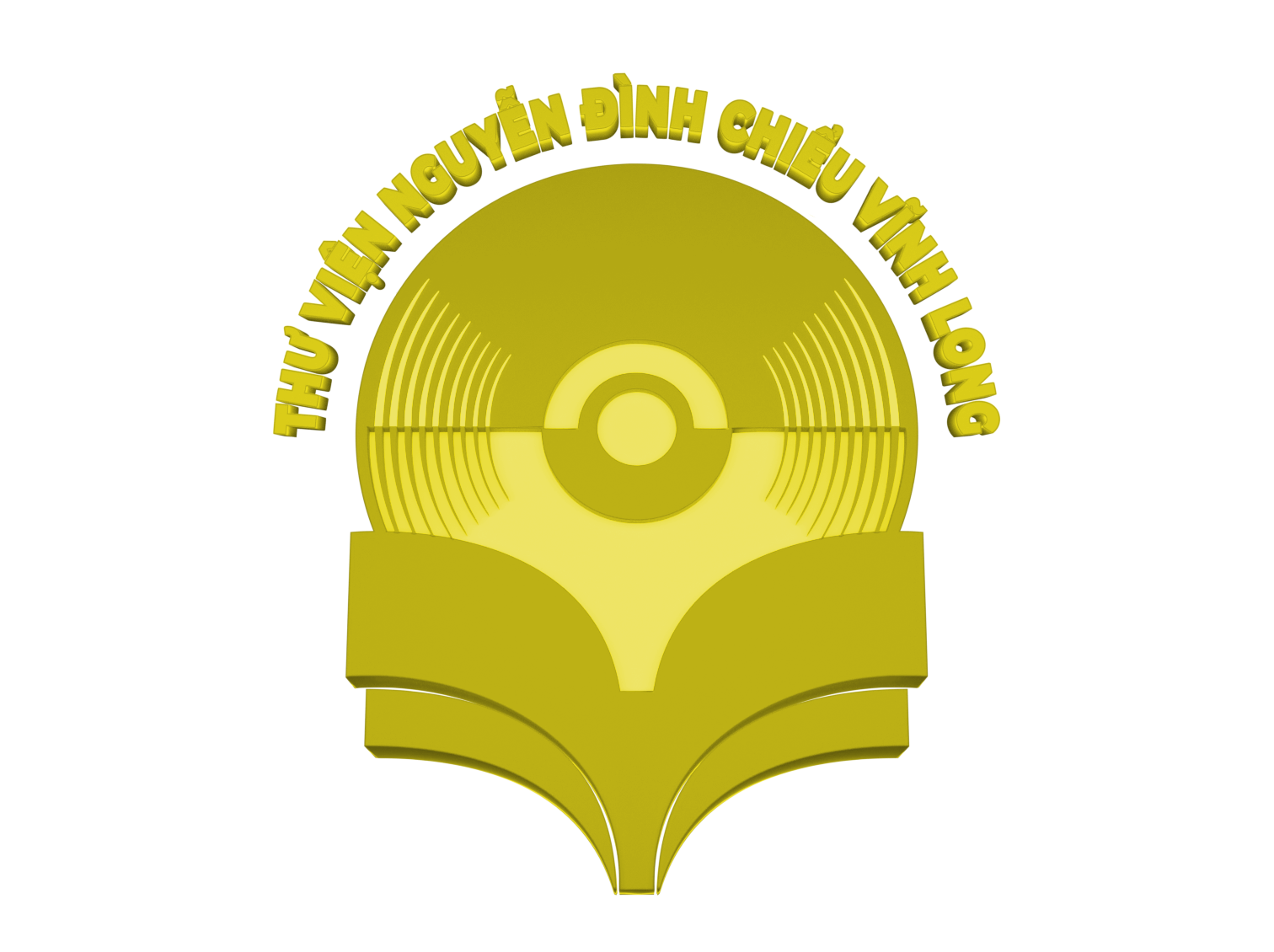 Logo Thư viện Nguyễn Đình Chiểu Vĩnh Long